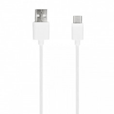 Cablu date USB-USB Type-C alb foto