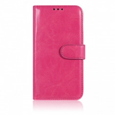Husa piele Sony Xperia E4g Elegance roz foto