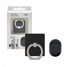 Suport universal PNI O-Ring, Desk Stand si Smart Grip, Black, suport auto inclus foto