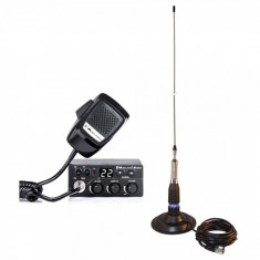 Kit Statie radio CB Midland M Zero Plus + Antena PNI ML160 cu magnet foto