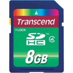 Card de Memorie Transcend SDHC 8GB Clasa 4 foto