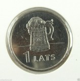 SV * Letonia ( Rep. Latvijas ) 1 LATS 2011 * HALBA CU BERE * AUNC+ / UNC