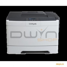 Lexmark CS310dn Imprimanta laser color, A4, 23/23 ppm, 10 sec1200X1200 dpi256 MB800 MHzRetea, Duple foto