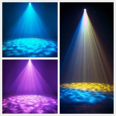 Laser led lumini disco rotative tip water shower Model nou ! RGB foto