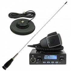 Kit Statie radio CB TTi TCB-550 + Antena PNI ML145 cu magnet foto