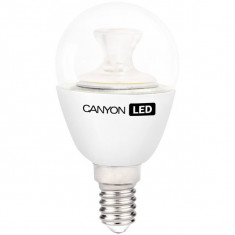 Bec CANYON LED, P45 (Clear glass cover), dulie E14 foto