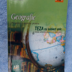 GEOGRAFIE TEZA CU SUBIECT UNIC CLASA A VIII A NICOLAE LAZAR EDITURA ART