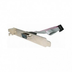 Back Panel Bracket SERIAL PORT DB9 receptacle 25cm GEMBIRD foto