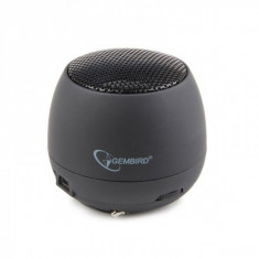 BOXE GEMBIRD &amp;quot;SPK-103&amp;quot;, portabile, RMS: 2W, black, baterie 400mAh foto