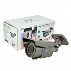 Camera cu IP PNI IP1MP varifocala 2.8 - 12 mm de exterior 720p foto