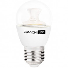 Bec cu LED Canyon PE27CL6W230VW, Forma P45, E27, 6W, 470lm, 2700K foto