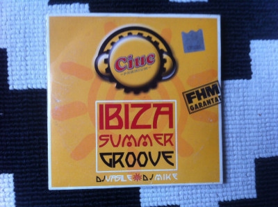 Ibiza Summer Groove DJ Vasile &amp;amp; DJ Mike cd disc selectii muzica house disco VG+ foto