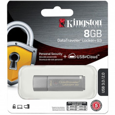 Memorie externa Kingston DataTraveler Locker G3 8GB Blister foto