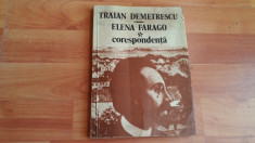 -CORESPONDENTA-TRAIAN DEMETRESCU -ELENA FARAGO foto