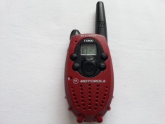 Statie emisie receptie Motorola T 5200 Talkabout walkie talkie portabila T 5100 foto