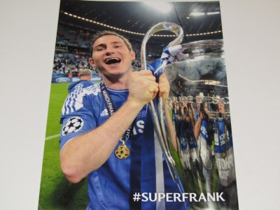 Foto oficiala jucatorul de fotbal - FRANK LAMPARD (CHELSEA)-dimensiune A4 foto