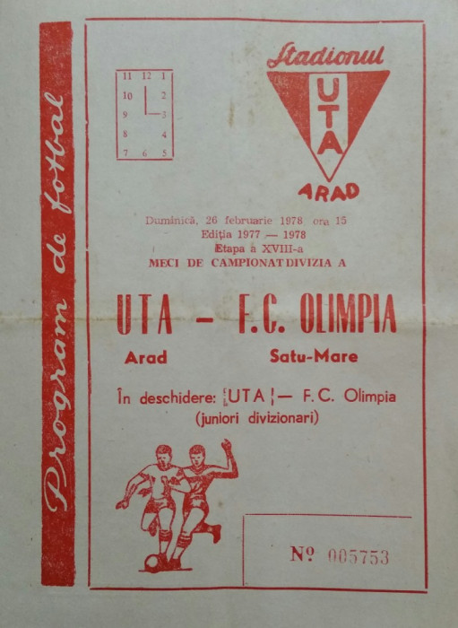 program UTA - Olimpia SM