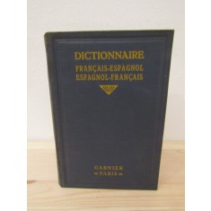 DICTIONNAIRE FRANCAIS -ESPAGNOL. ESPAGNOL -FRANCAIS