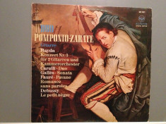 Duo POMPONIO-ZARATE - Gitarre:Haydn/Debussy(1967/RCA Rec/RFG)- Vinil/Impecabil foto