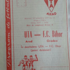 program UTA - FC Bihor