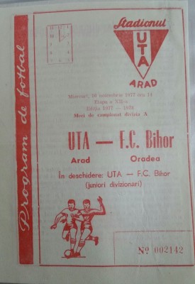 program UTA - FC Bihor foto