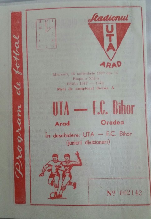 program UTA - FC Bihor