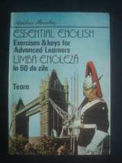 ANDREI BANTAS - ESSENTIAL ENGLISH. LIMBA ENGLEZA IN 60 DE ZILE foto