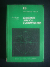 Victor Dan Zlatescu - Geografie juridica contemporana foto