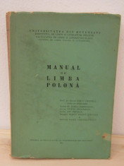 MANUAL DE LIMBA POLONA-I.C. CHITIMIA ... M. VIRCIOROVEANU foto