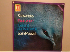 STRAWINSKY -L&amp;#039;Oiseau de Feu/Chant du.. (1958/Heliodor/RFG) - Vinil/Impecabil(NM) foto