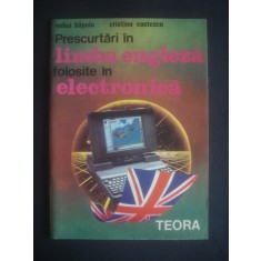 Mihai Basoiu, C. Costescu - Prescurtari in limba engleza folosite in electronica
