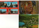 LOT SET 3 BUC GERMANIA HEIDELBERG,HAMBURG, TITISEE CARTE POSTALA, Circulata, Printata