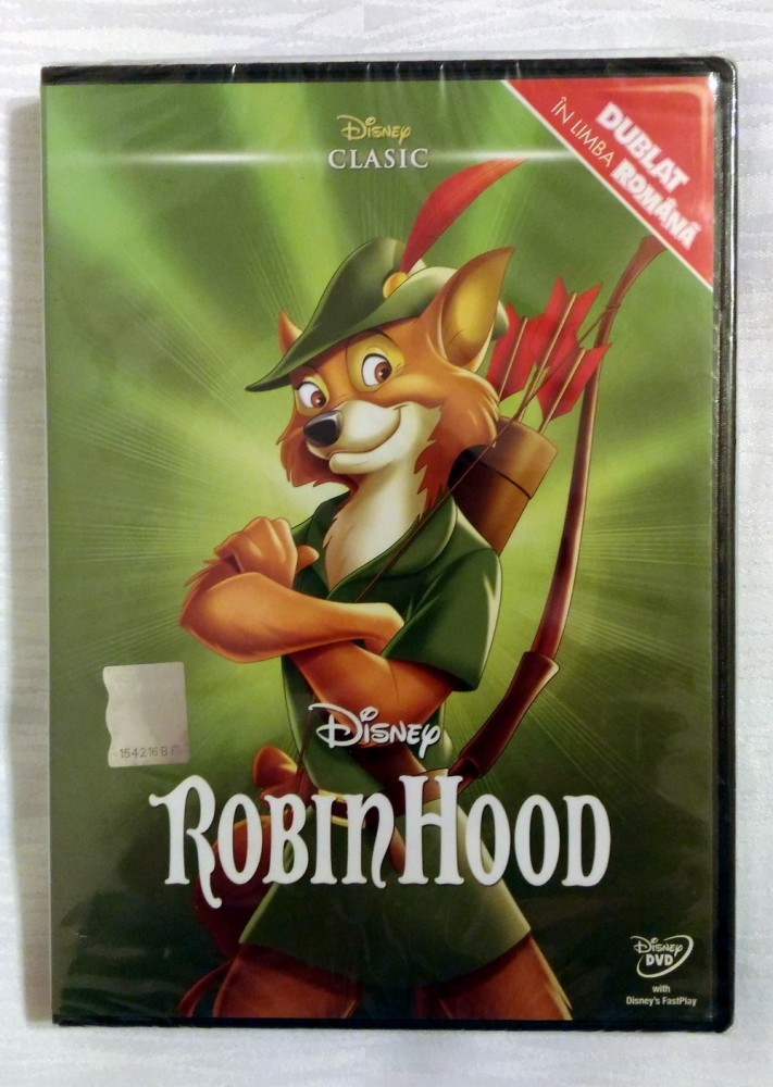 ROBIN HOOD [1973] (DISNEY ORIGINAL, SIGILAT, ROMANA) | arhiva Okazii.ro