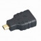 Gembird Adaptor HDMI/micro HDMI; HDMI-C M la micro HDMI M; A-HDMI-FD