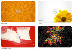 Dell 17R Lid Floral Theme Inspiron N7110 foto