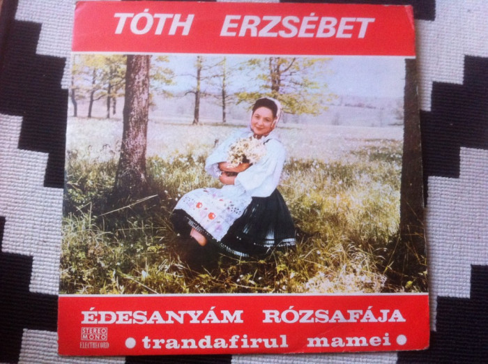 Toth Erzsebet edesanyam rozsafaja disc vinyl muzica populara maghiara EPE 01444