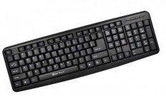 Tastatura SERIOUX; model: SRXK-9400-PS; layout: US; NEGRU; PS/2 foto