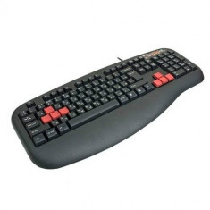 Tastatura A4TECH, model: G600, layout: US, NEGRU, PS/2 foto