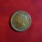 Jeton- Imitatia unui Suveran-1878 LC Lauer Mark Counter , bronz aurit