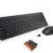 Kit Tastatura + Mouse DELL, layout: UK, NEGRU, USB, WIRELESS, MULTIMEDIA