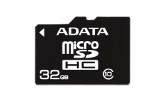 MICRO SD CARD ADATA; capacitate: 32 GB; clasa: 4; culoare: NEGRU foto