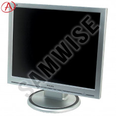 Monitor LCD Philips 19&amp;quot; Grad A 1280 x 1024 8ms DVI VGA......Cabluri + GARANTIE ! foto