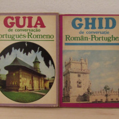 GHID DE CONVERSATIE ROMAN -PORTUGHEZ , PORTUGHEZ -ROMAN( 2 VOLUME )