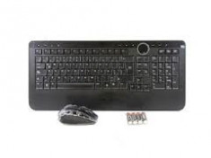 Kit Tastatura + Mouse DELL, model: Y-RBP-DEL4, layout: ITA, NEGRU, USB, WIRELESS, MULTIMEDIA foto