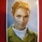 Fotografia actritei Alexandra Bastedo - Anglia, cu autograf tiparit