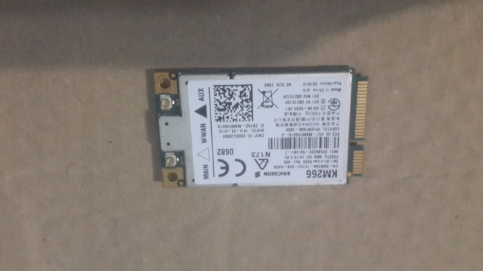 Dell Latitude E6400 3g 5530 Wwan Broadband Card Hsdpa Gps Km266 ericsson