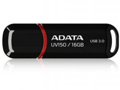 USB STICK ADATA; model: AUV150-16G-RBK; capacitate: 16 GB; culoare: NEGRU; USB 3.0 foto