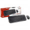 Kit Tastatura + Mouse GENIUS; model: C110/NETSCROLL 200; layout: US; NEGRU; USB;