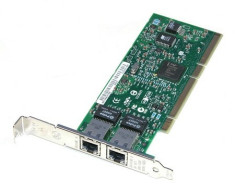 PLACA DE RETEA: HP NC7170; 2 x 10/100/1000 Mbps; PCI-E; REF foto