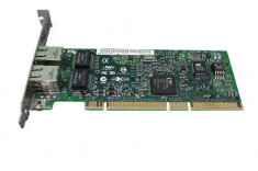 PLACA DE RETEA: DELL 0J1679; 2 x 10/100/1000 Mbps; PCI-E; REF foto